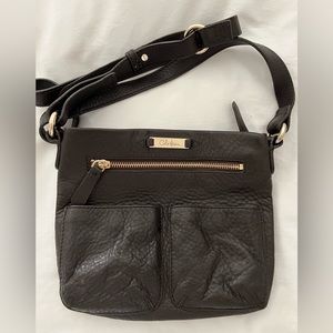 Cole Haan chocolate brown cross body